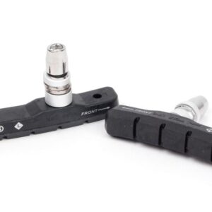 Elvedes Bremsschuhe V-Brake 72 x 10 mm, Schwarz