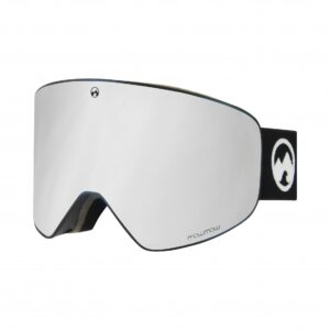 MowMow Skibrille Stealth Silber