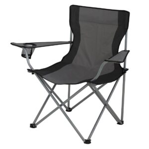Eurotrail Campingstuhl Lausanne, Schwarz/Grau
