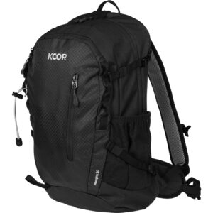 KOOR Wanderrucksack Moorgins 20 l, Schwarz