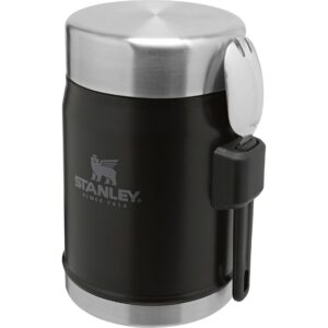 Stanley 1913 Thermo-Foodbehälter Legendary Food Jar + Spork 0.4 l, Black