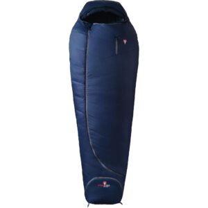 Grüezi Bag Schlafsack Biopod Wolle Zero Nylon, Night Blue