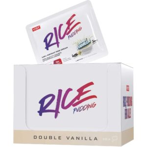 VAST Instant Rice Pudding Box 10x 36.1g Double Vanilla