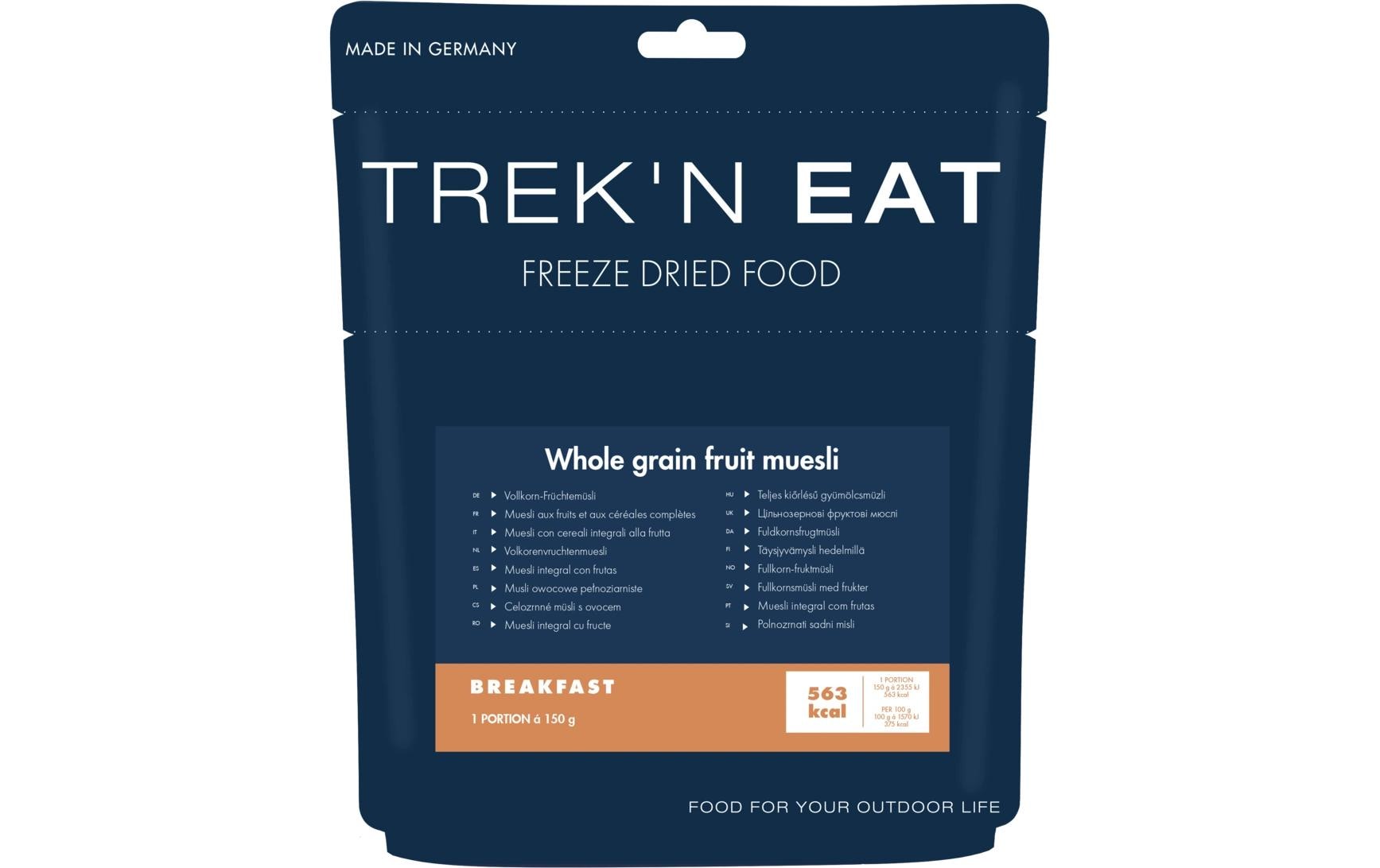 Trek 'N Eat Frühstück Vollkorn-Früchtemüsli
