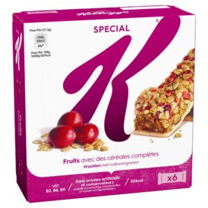 Kellogg’s Riegel Special K Red Fruit 6 x 21.5 g