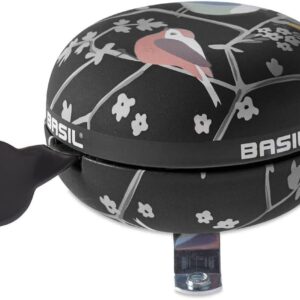 BASIL Fahrradklingel Big Bell Wanderlust, Schwarz