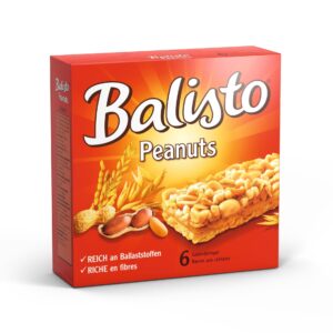 Balisto Riegel Peanuts 6 Stück