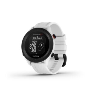 GARMIN GPS-Sportuhr Approach S12 Weiss/Schwarz