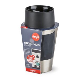 Emsa Thermobecher Compact 300 ml, Schwarz