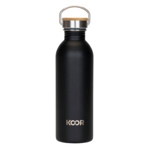 KOOR Trinkflasche Nero Legno 1 L