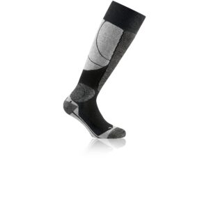 Rohner Socks Skisocken Schwarz/Grau 3er-Pack