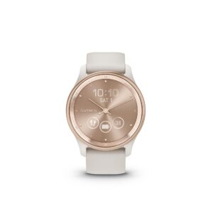GARMIN Sportuhr Vivomove Trend Weiss/Rosa