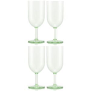 Bodum Outdoor-Weinglas Oktett 230 ml, Grün, 4 Stück