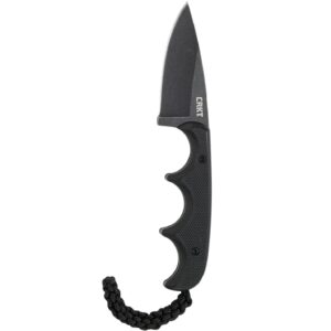 CRKT Survival Knife Drop Point Black
