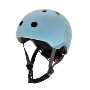 Scoot and Ride Kinderhelm Steel Blau, S-M/51 – 55