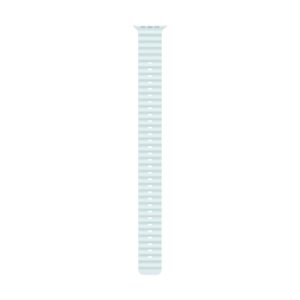 Apple Ocean Band 49 mm Extension Kristallblau/Grau