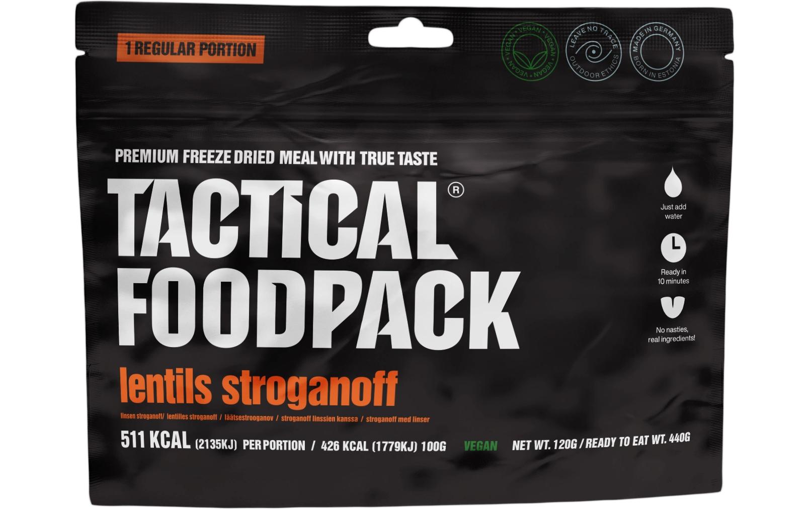 Tactical Foodpack Linsen Strogonoff