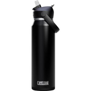 CamelBak Thermosflasche Thrive Flip Straw V.I. 1000 ml, Schwarz
