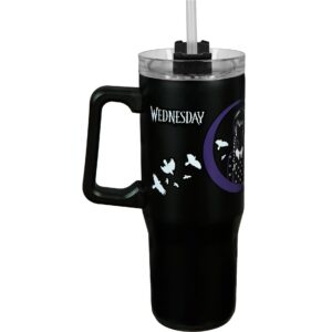 Undercover Thermobecher Wednesday Schwarz, 880 ml