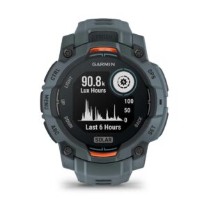GARMIN Sportuhr Instinct 3 Solar Twilight 45 mm