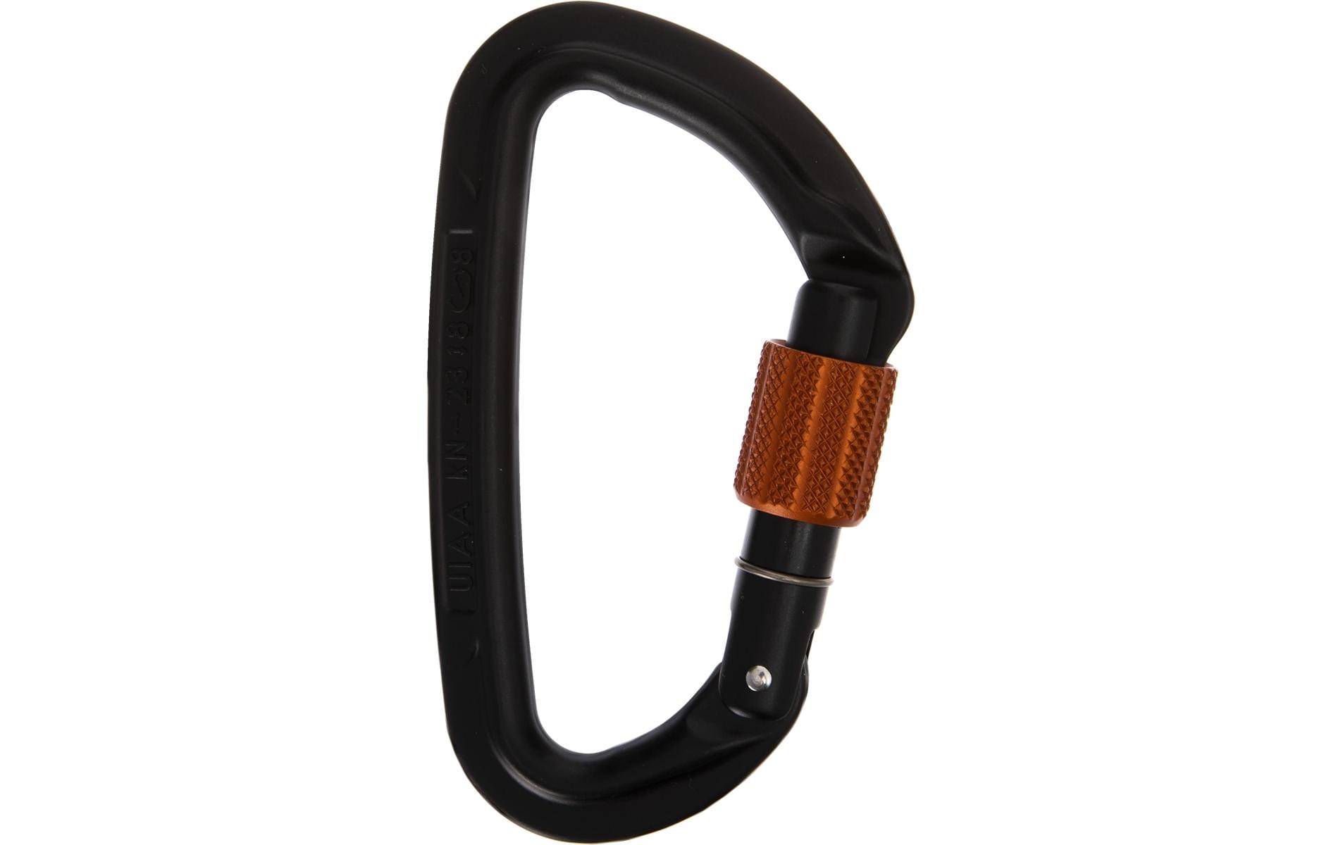 Wild Country Carabiner Session Screw Gate Schwarz/Braun