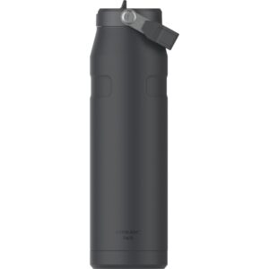 Stanley 1913 Thermosflasche IceFlow Bottle Flip Straw 1060 ml, Schwarz