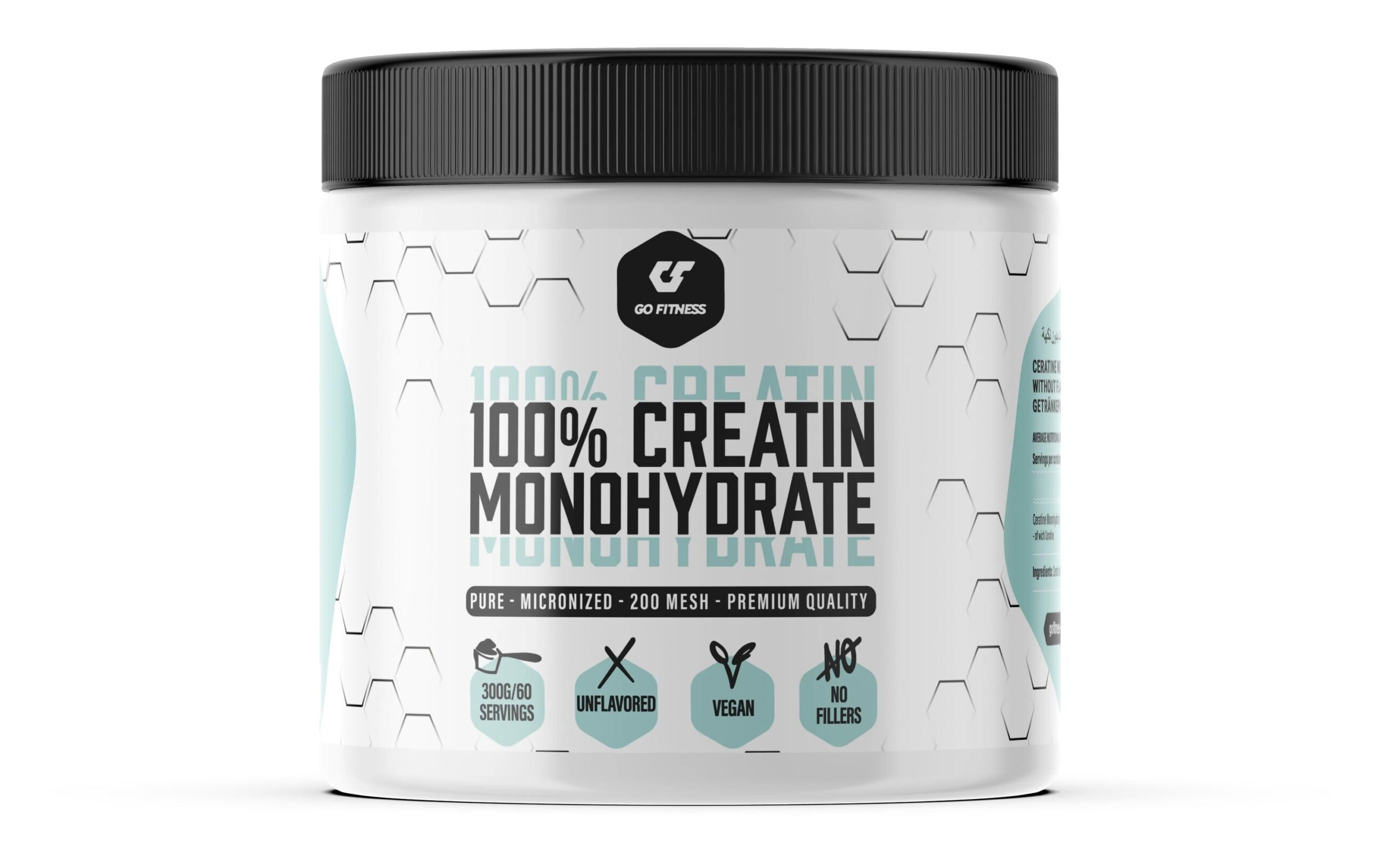 Go Fitness Pulver Nutrition – Creatine Monohydrate Neutral 100 g