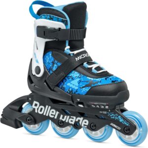 ROLLERBLADE Inline-Skates Microblade SL Schwarz/Himmelblau, 33-36.5