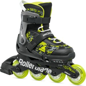 ROLLERBLADE Inline-Skates Microblade SL Schwarz/Lime, 33-36.5