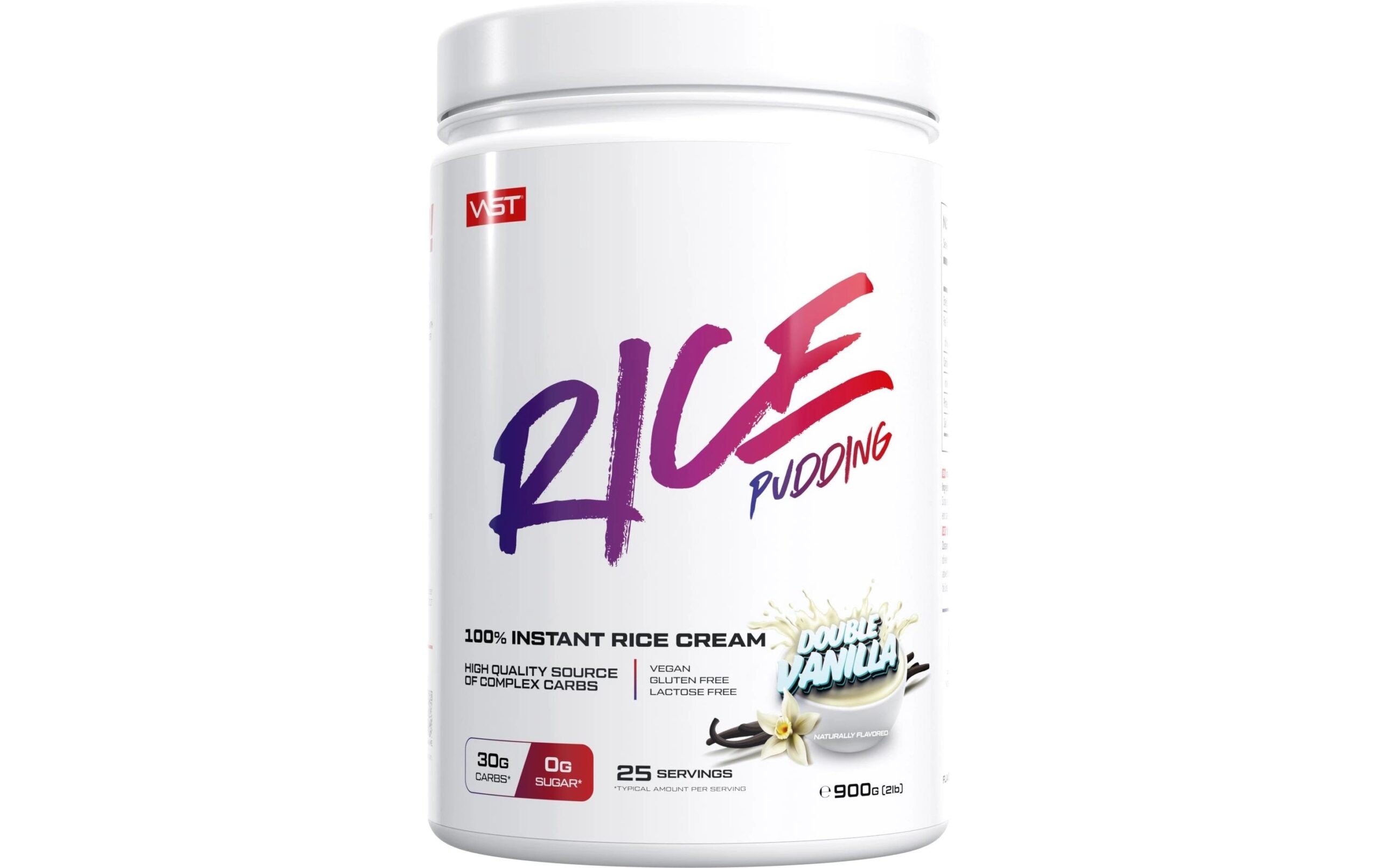 VAST Instant Rice Pudding Dose: 900g, Double Vanilla
