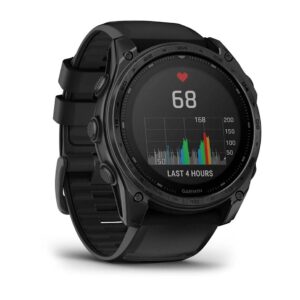 GARMIN GPS-Sportuhr Tactix 8 Solar Ultralight 51mm, Schwarz