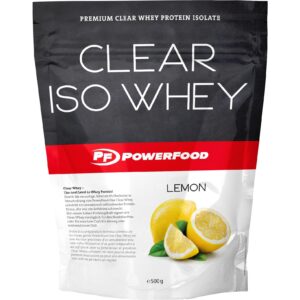 PowerFood Pulver Clear Iso Whey Zitrone 550 g