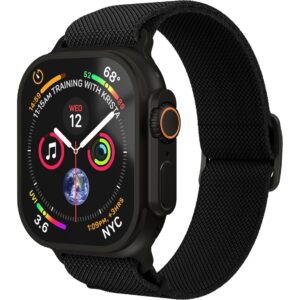 Vonmählen Armband Classic Nylon Loop Apple Watch 40/41/42 mm Black