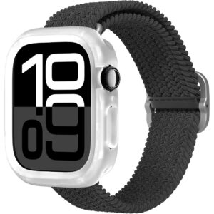 Rhinoshield Bumper Case Apple Watch 10 46 mm Transparent