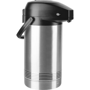 Emsa Thermoskanne President 3000 ml, Schwarz/Silber