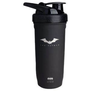 Smartshake Reforce Batman Shaker 900 ml, Schwarz