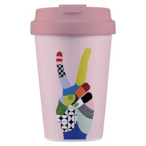 BioLoco Outdoor-Becher Easy Cup-Peace 350 ml