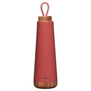 BioLoco Thermosflasche Loop-Rust 500 ml, Rot