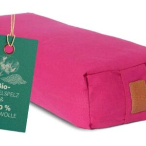 DoYourYoga Yoga-Bolster Paravati Bio-Dinkelspelz, Pink