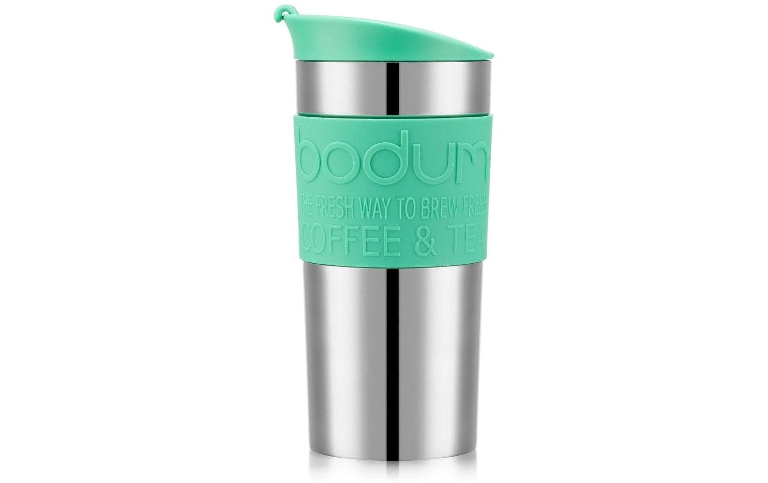 Bodum Thermobecher Travel Mug Green, 0.35 L