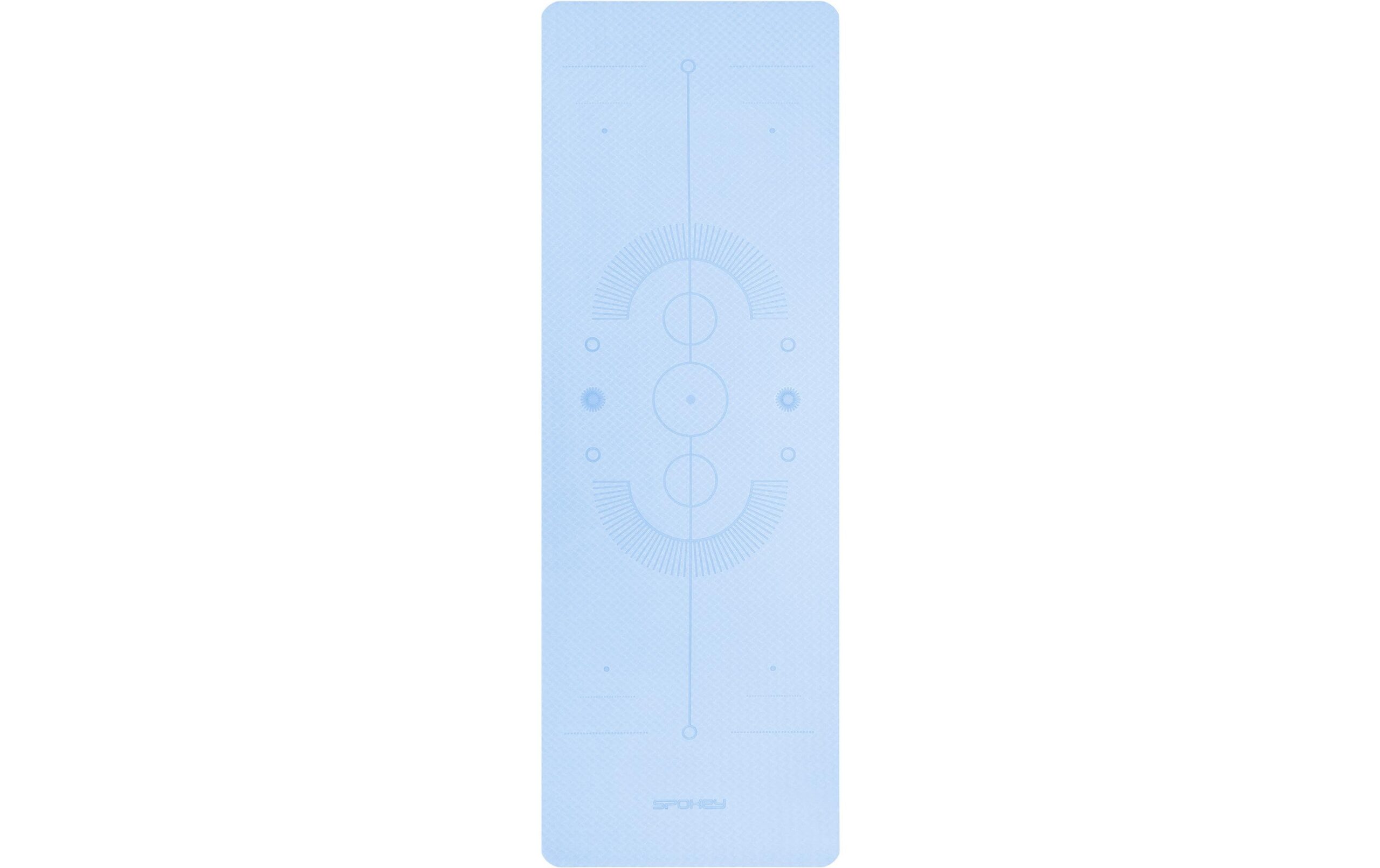 SPOKEY Yogamatte Mandala 0.4 cm, leichtblau