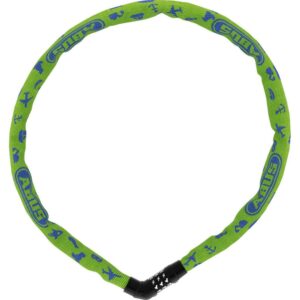Abus Kettenschloss 4804C Symbols ohne Halter, Lime