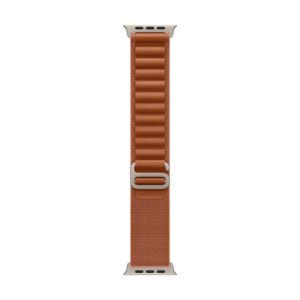 Apple Alpine Loop 49 mm Terra Cotta Natural Titanium Medium