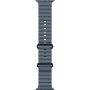 Apple Ocean Band 49 mm Anchor Blue Black Titanium