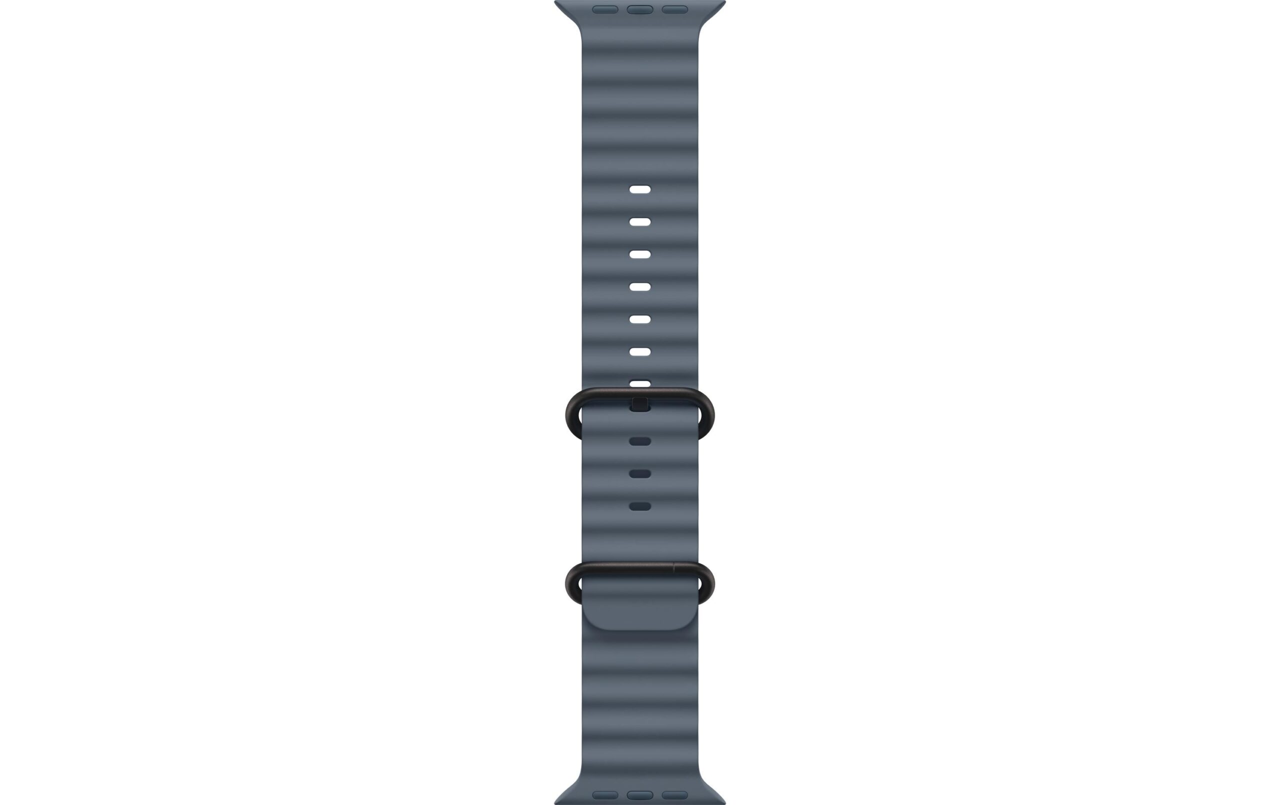 Apple Ocean Band 49 mm Anchor Blue Black Titanium