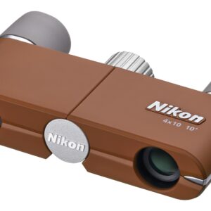 Nikon Fernglas 4×10 DCF Amber Brown
