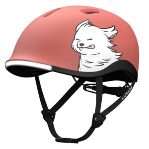 LUMOS Helm Nyxel Weiss/Rot, S