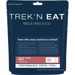 Trek ‚N Eat Hauptgericht Nudeln in Rahmchampignon mit Rindfleisch,