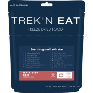 Trek ‚N Eat Hauptgericht Rindfleisch Stroganoff mit Reis