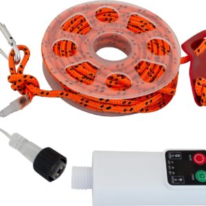Eurotrail Deco-Abspannleinen mit Beleuchtung 5m Orange